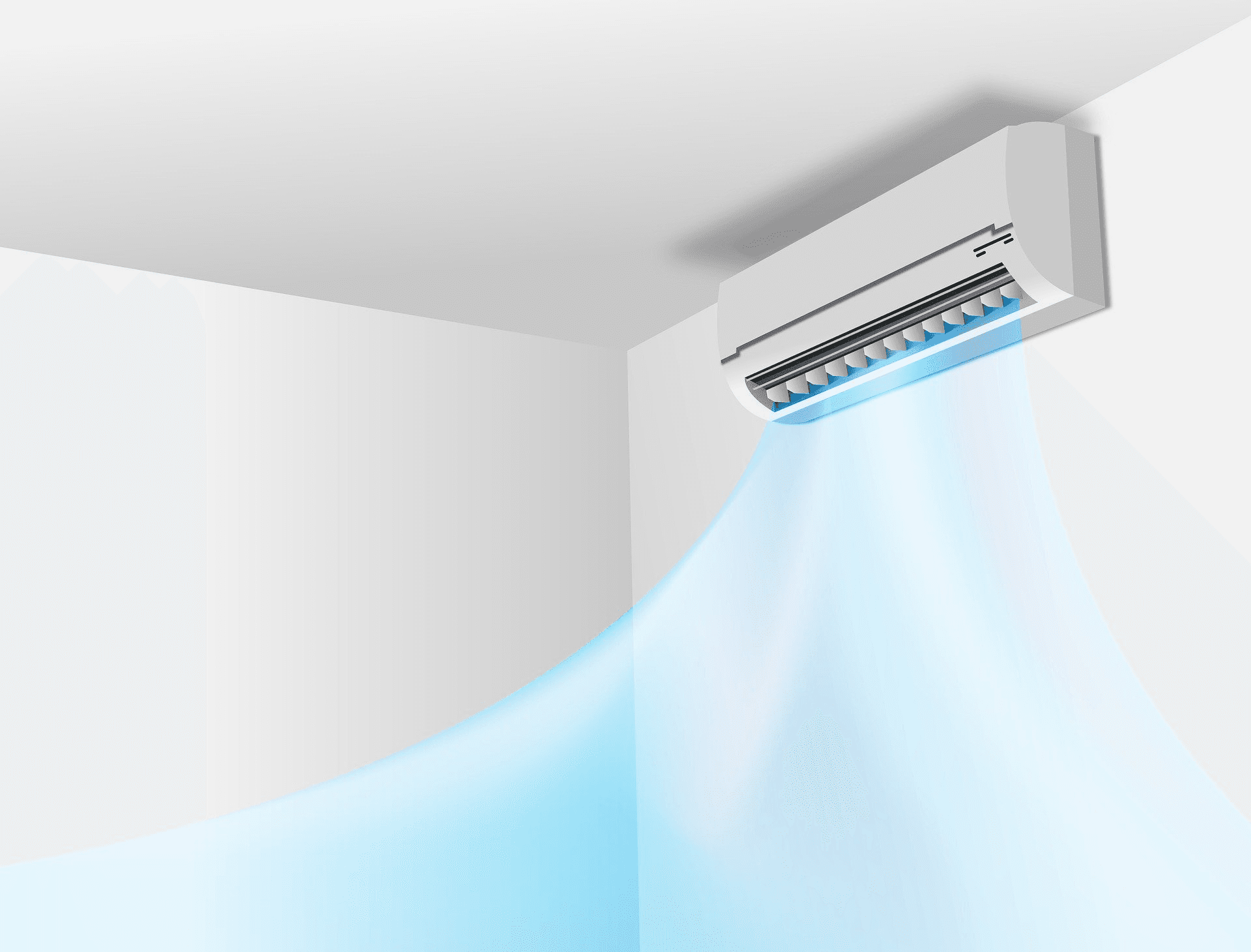 air conditioning cooling a room